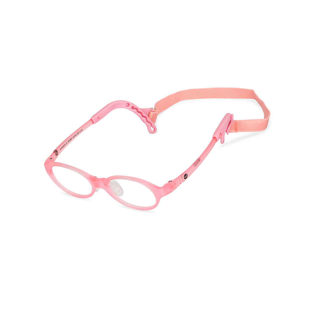 Hooper Online Pink Full Rim Oval left side