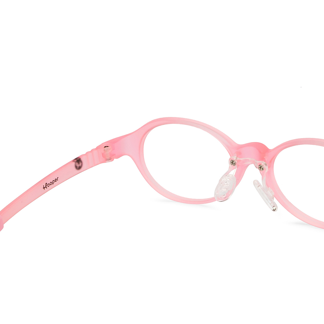 Hooper Online Pink Full Rim Oval left side