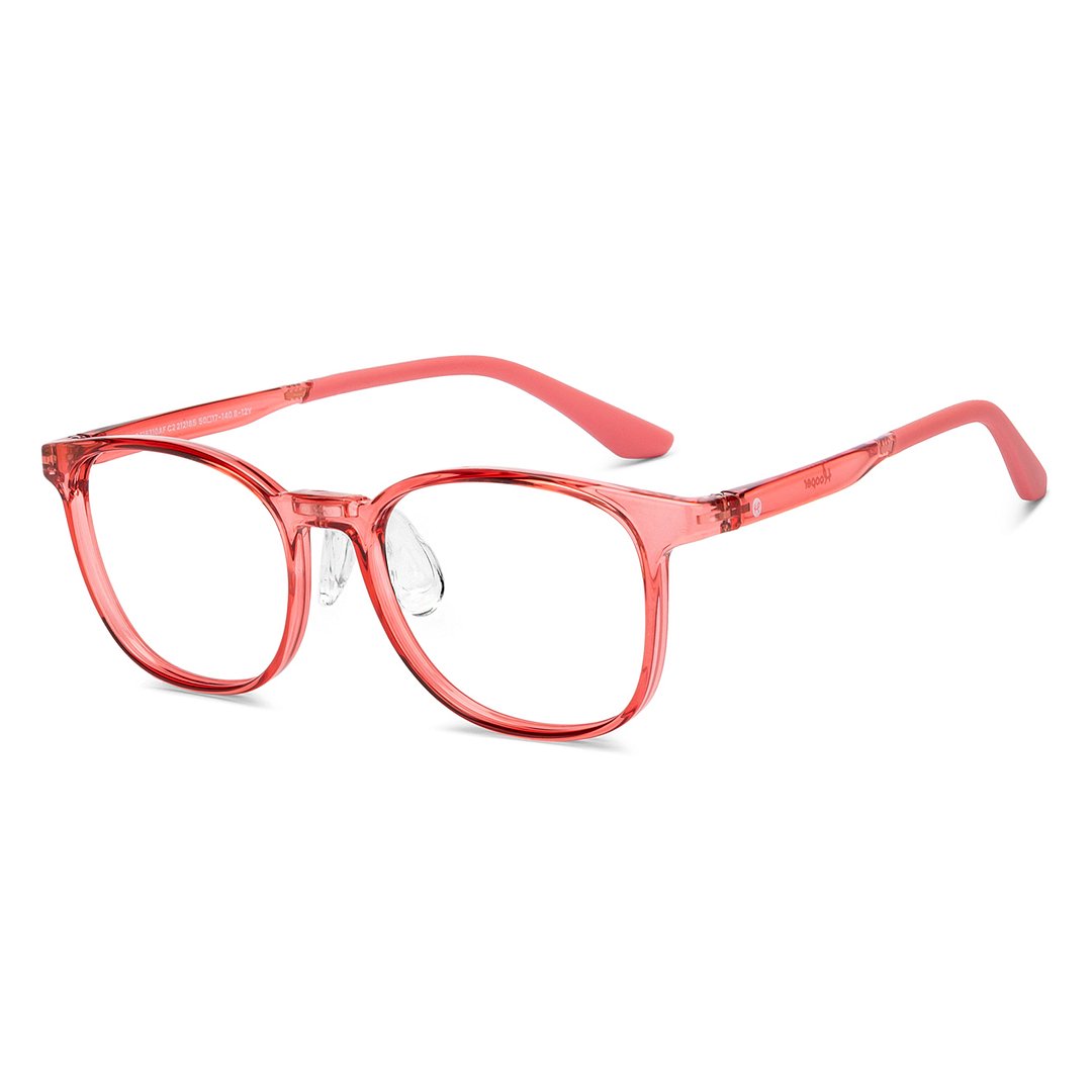 Hooper Pink Full Rim Round left side