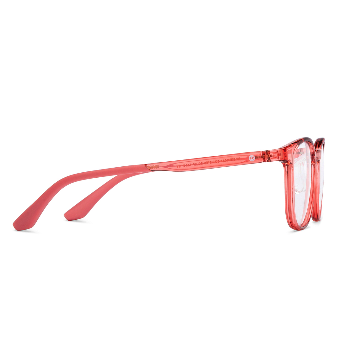 Hooper Pink Full Rim Round left side