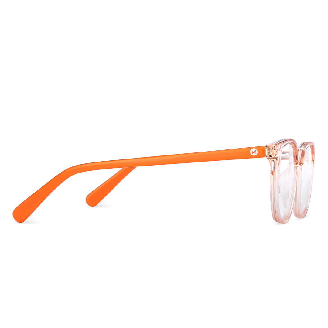 Hooper Online Pink Full Rim Rectangle left side