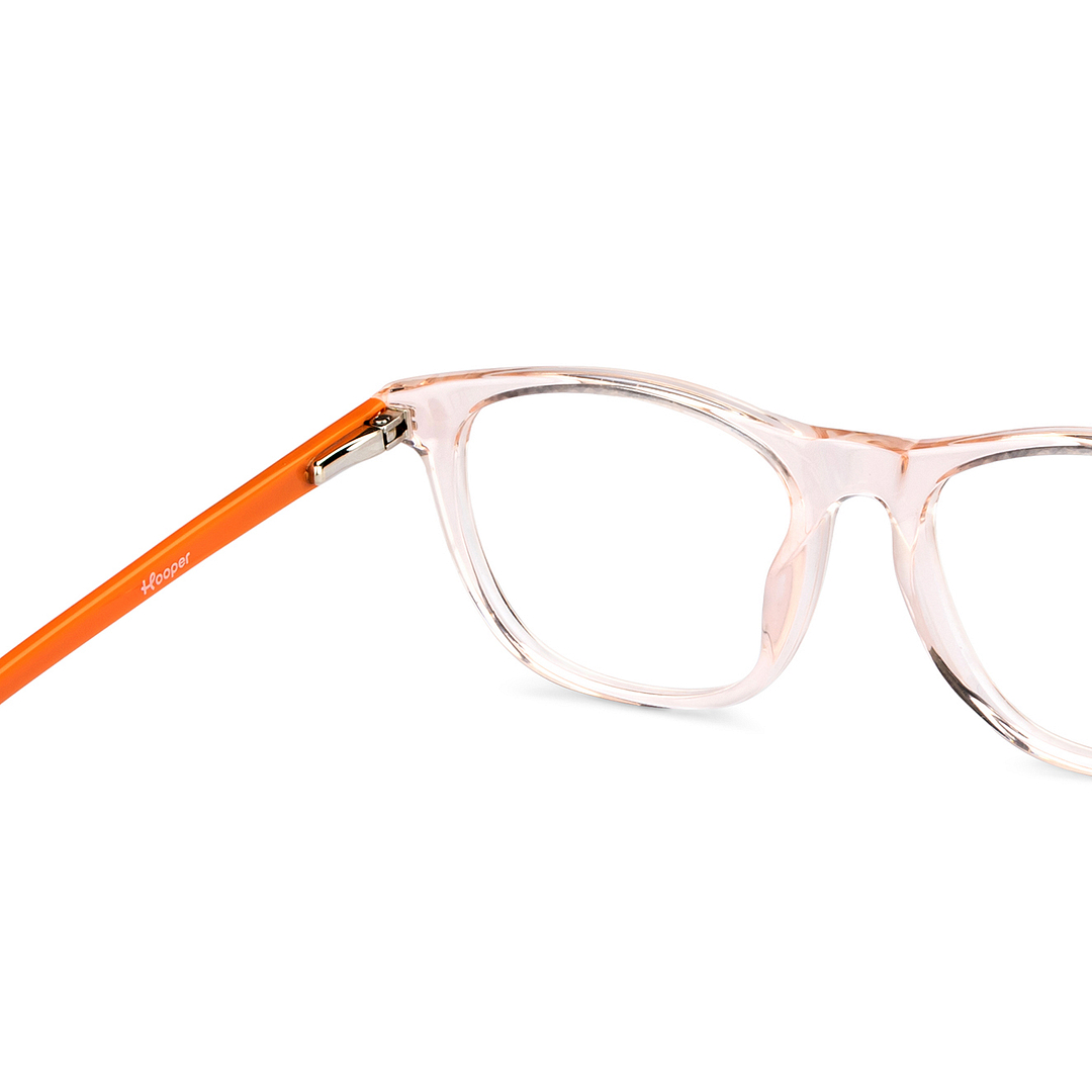 Hooper Online Pink Full Rim Rectangle right side