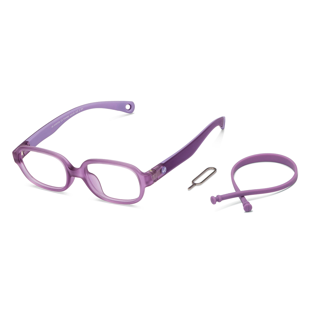 Hooper Online Purple Full Rim Rectangle right side