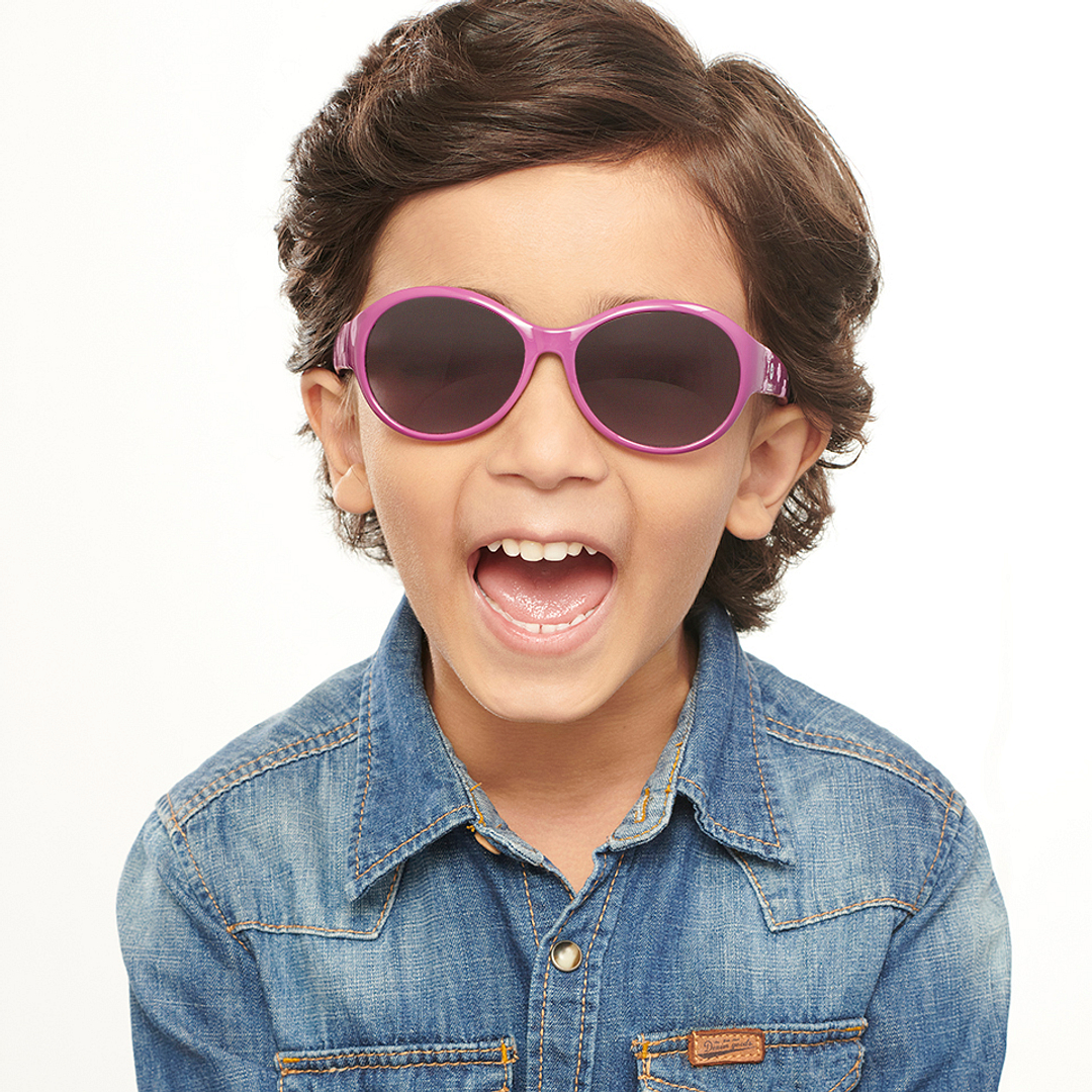 Hooper Purple Full Rim Oval right side