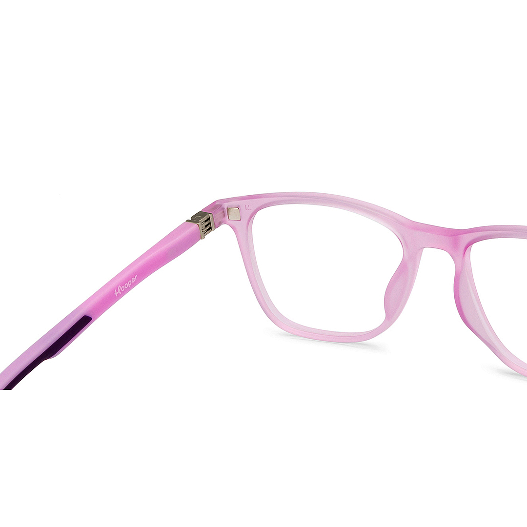 Hooper Online Purple Full Rim Rectangle left side