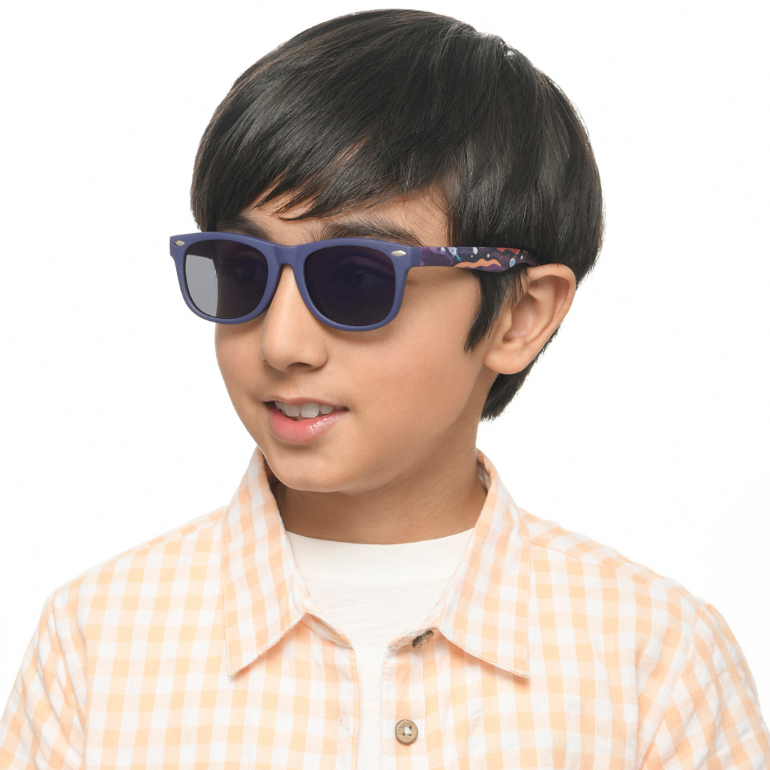 Hooper Black Full Rim Square right side