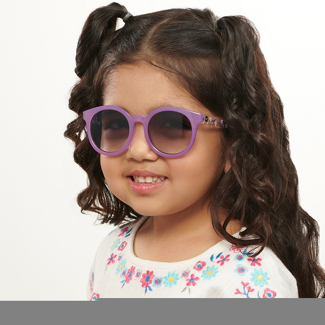 Hooper Purple Full Rim Round right side