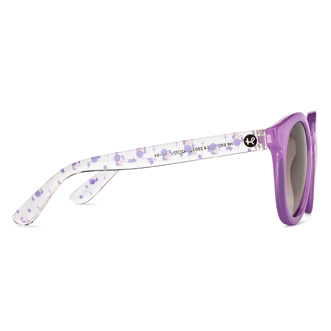 Hooper Purple Full Rim Round left side