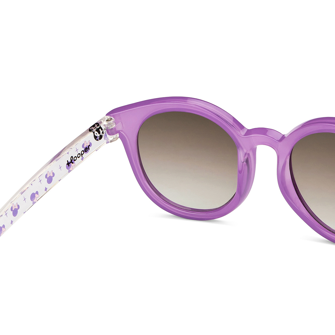 Hooper Purple Full Rim Round right side