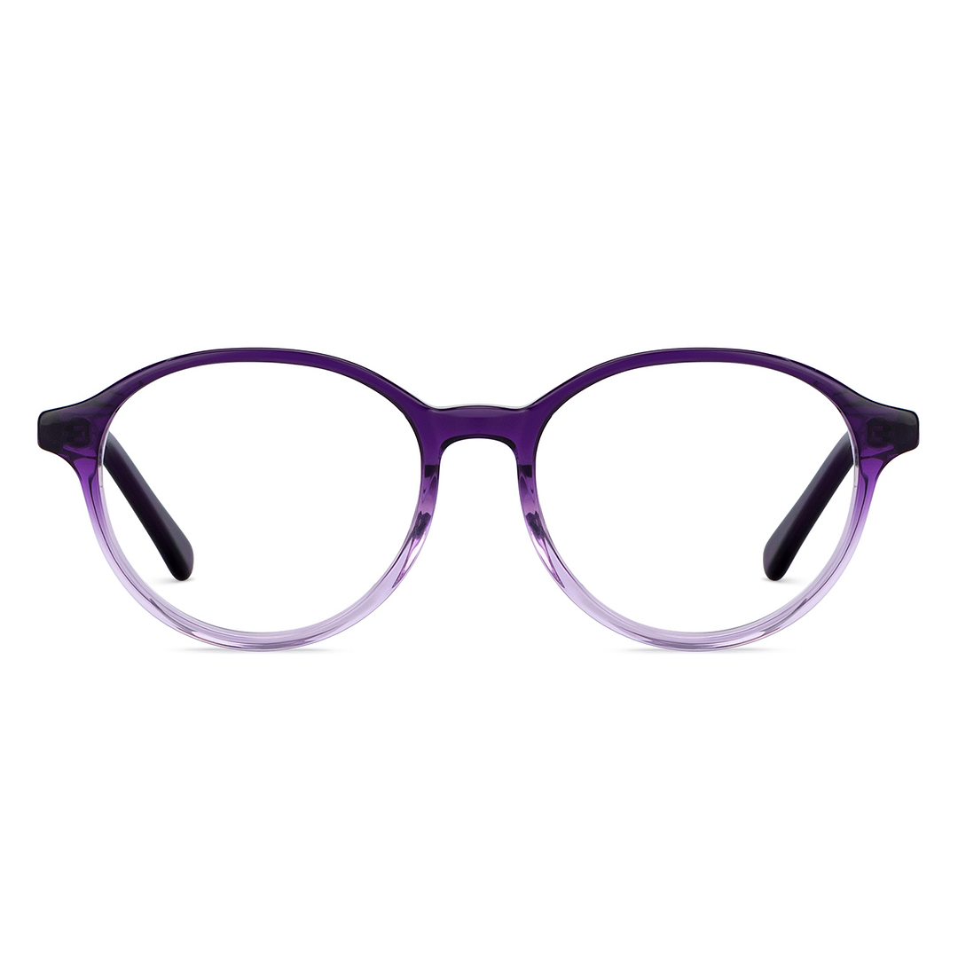 Hooper Online Purple Transparent Full Rim Round right side