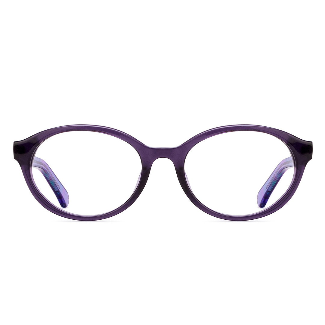 Hooper Online Purple Transparent Full Rim Round right side