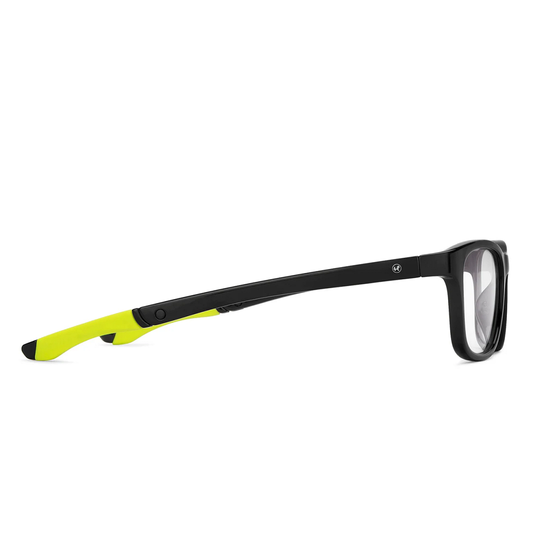 Hooper Online Black Full Rim Rectangle left side
