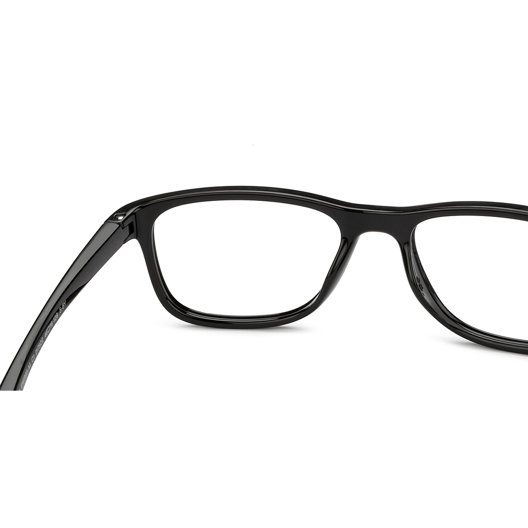 Hooper Online Black Full Rim Rectangle right side