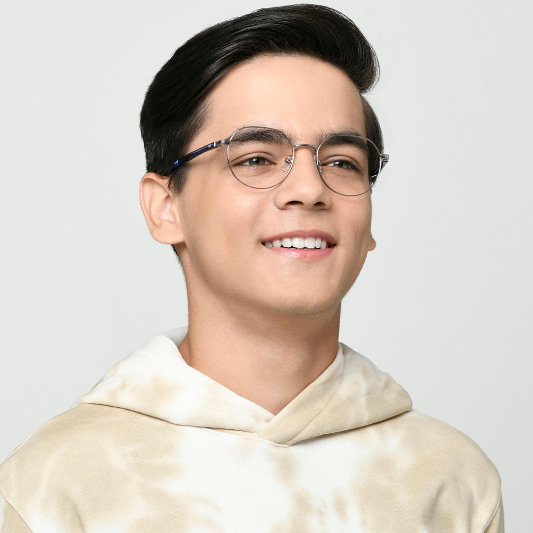 Hooper Online Silver Full Rim Round left side