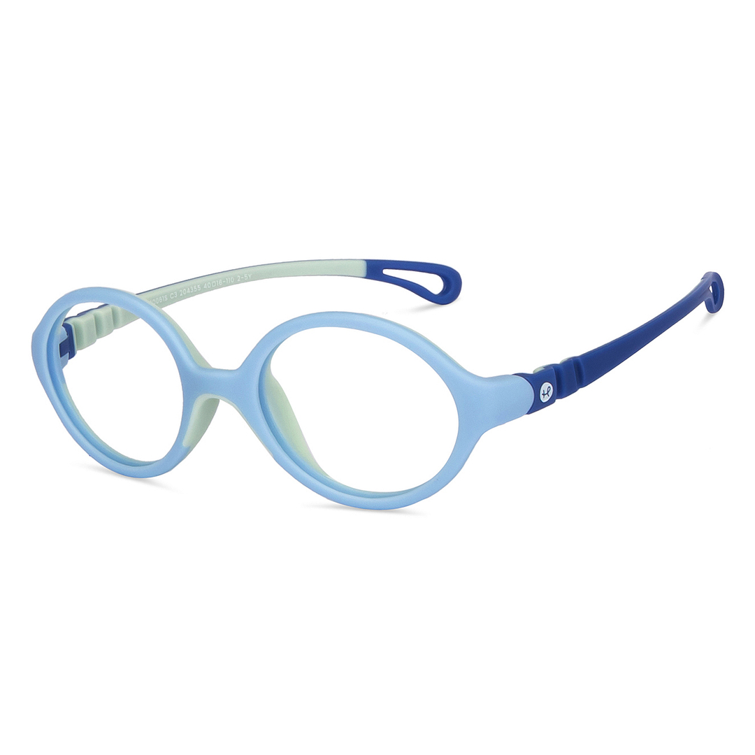 Hooper Online Sky Blue Full Rim Round right side