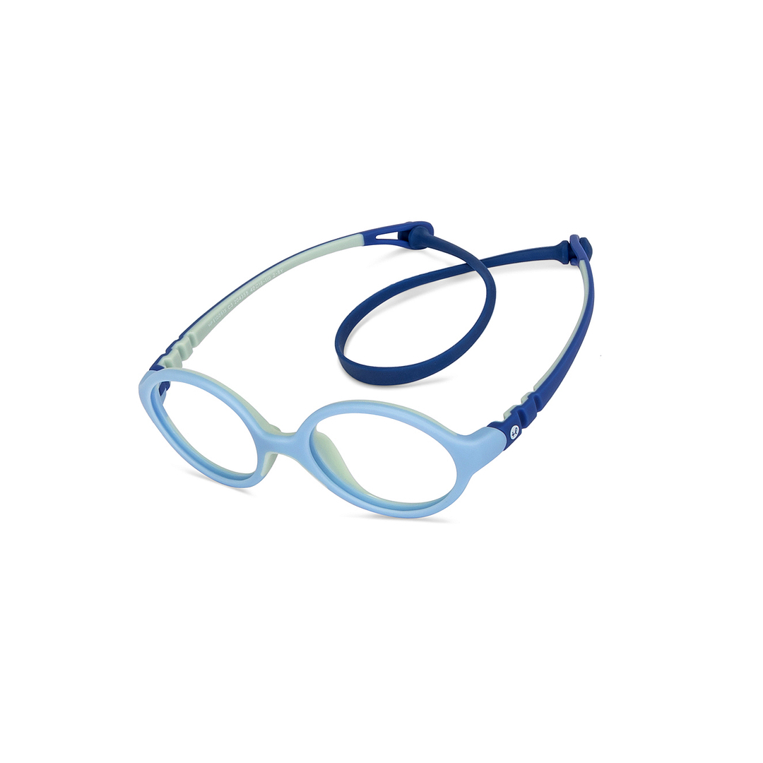 Hooper Online Sky Blue Full Rim Round left side