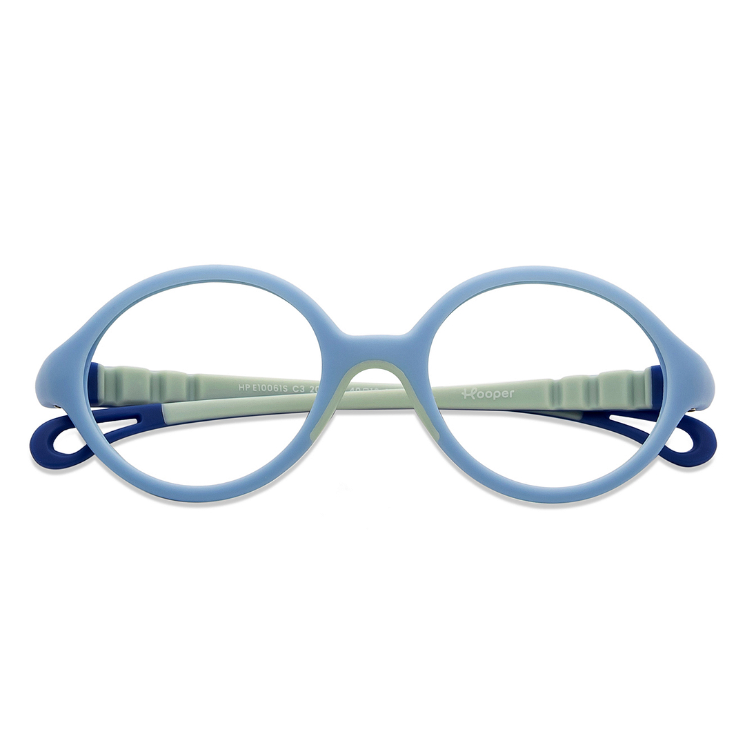 Hooper Online Sky Blue Full Rim Round left side