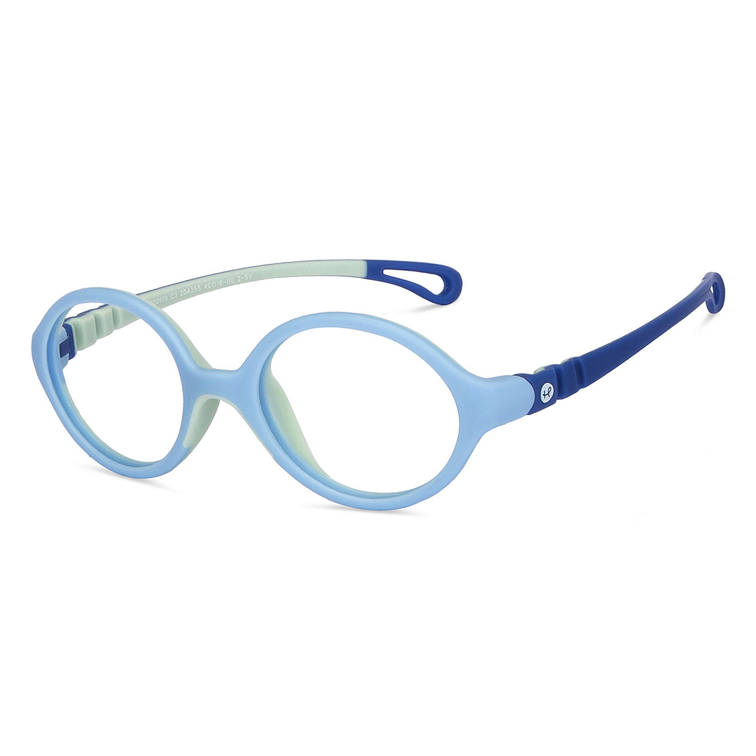Hooper Online Sky Blue Full Rim Round right side