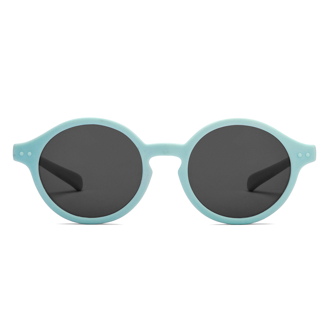 Hooper Sky Blue Full Rim Round left side