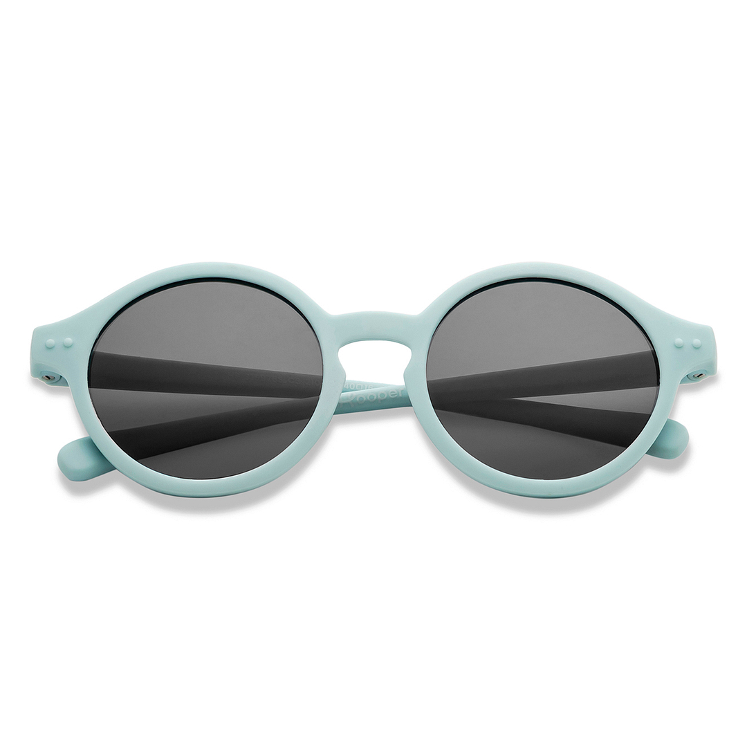 Hooper Sky Blue Full Rim Round left side