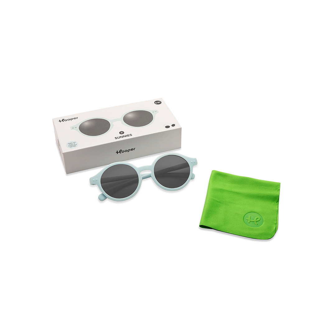 Hooper Sky Blue Full Rim Round right side