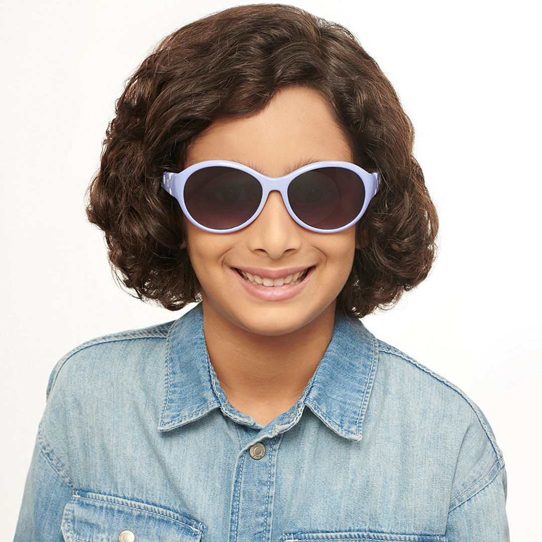 Hooper Sky Blue Full Rim Round right side