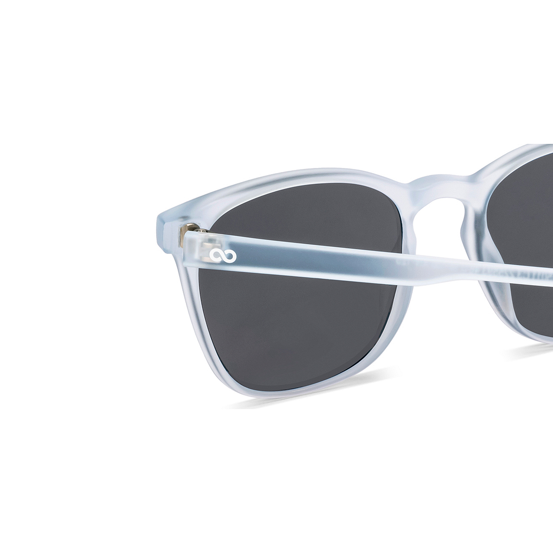 Hooper Sky Blue Full Rim Square left side