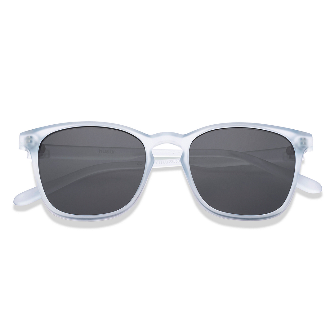 Hooper Sky Blue Full Rim Square left side