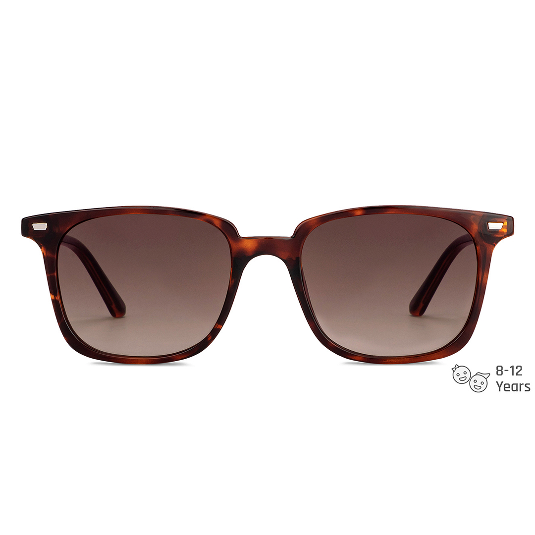 Hooper Tortoise Full Rim Square left side