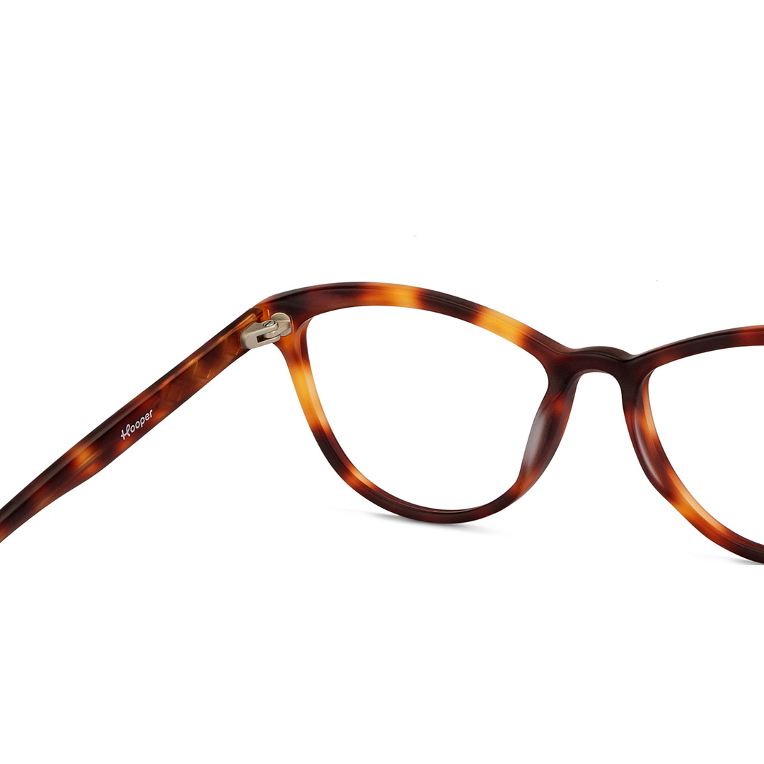 Hooper Online Tortoise Full Rim Cat Eye right side