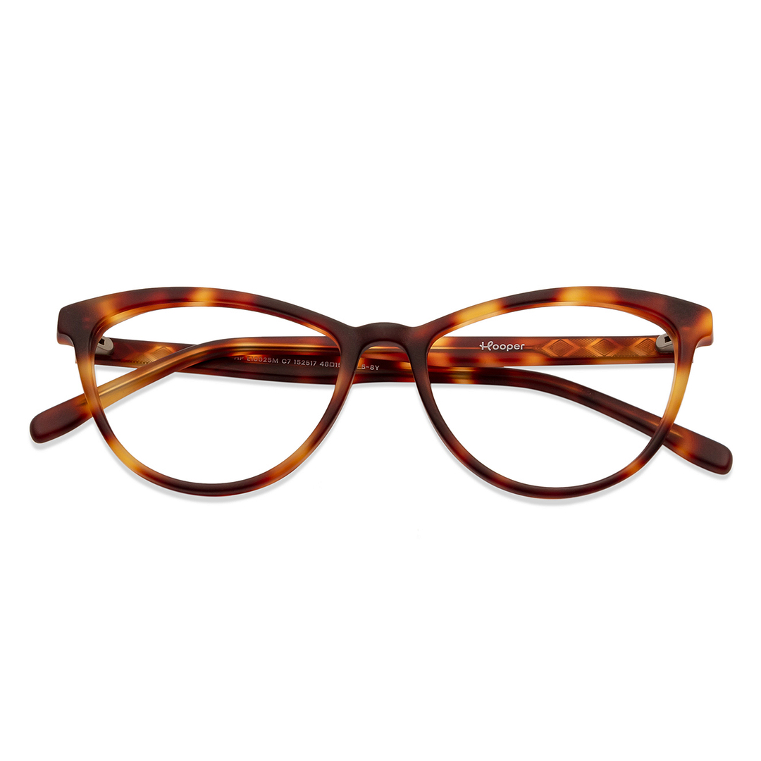 Hooper Online Tortoise Full Rim Cat Eye left side