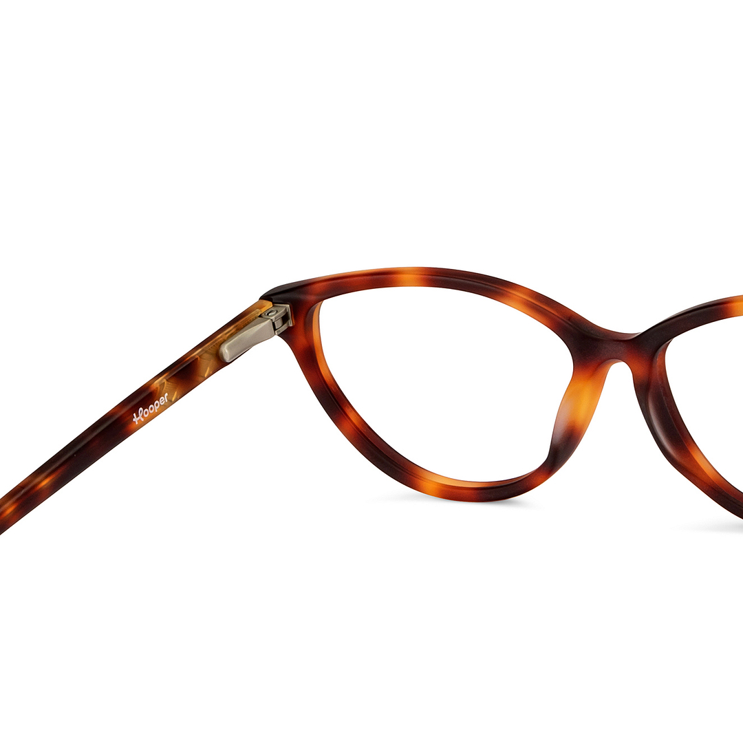 Hooper Online Tortoise Full Rim Cat Eye right side