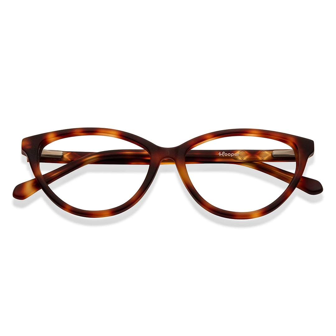 Hooper Online Tortoise Full Rim Cat Eye left side