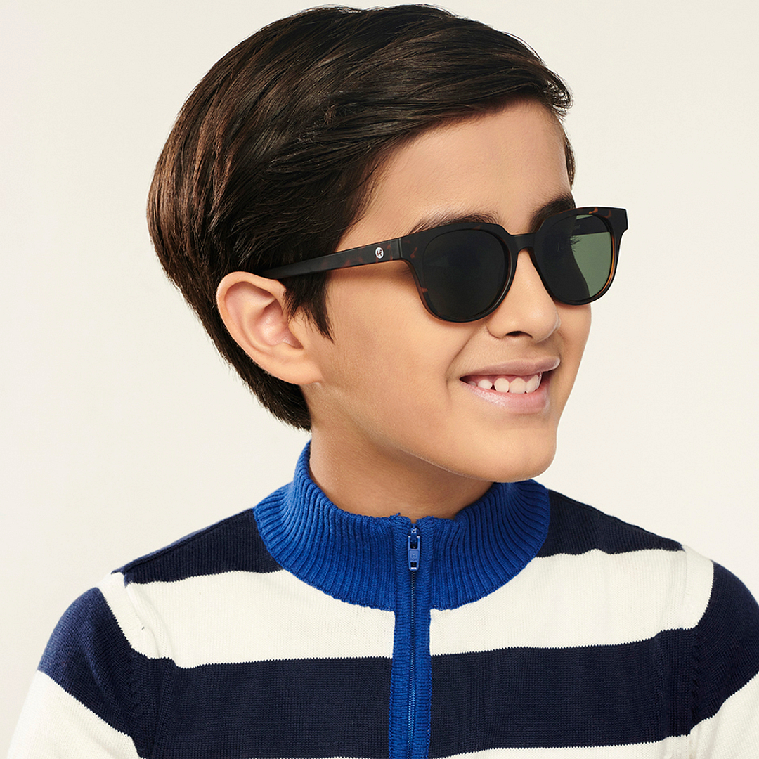 Hooper Tortoise Full Rim Round left side