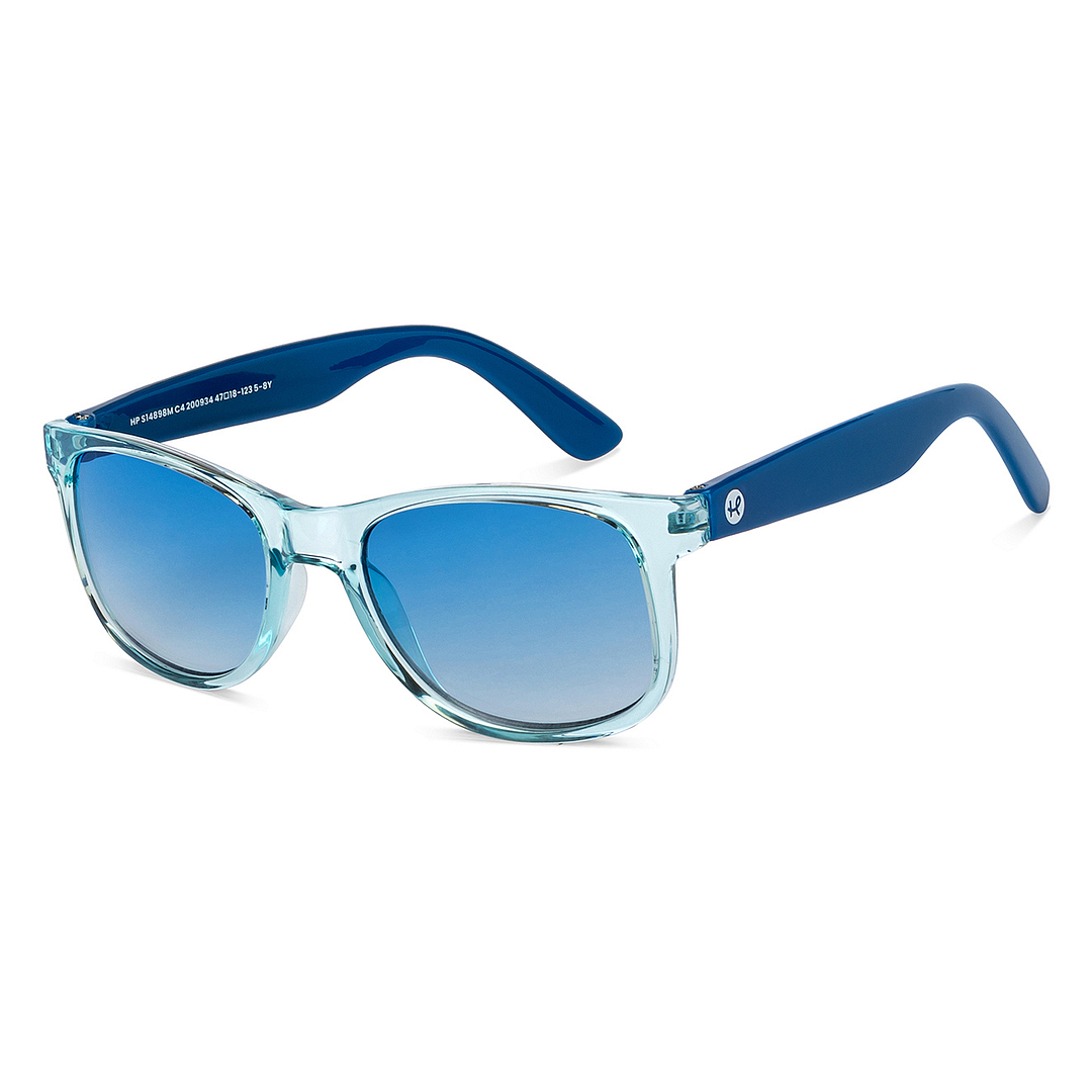 Hooper Sky Blue Full Rim Square right side