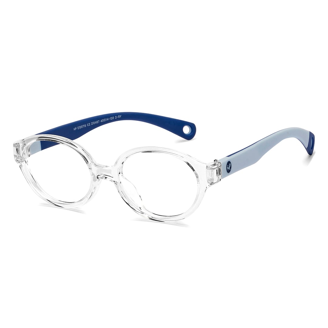Hooper Online Crystal Transparent Full Rim Round right side