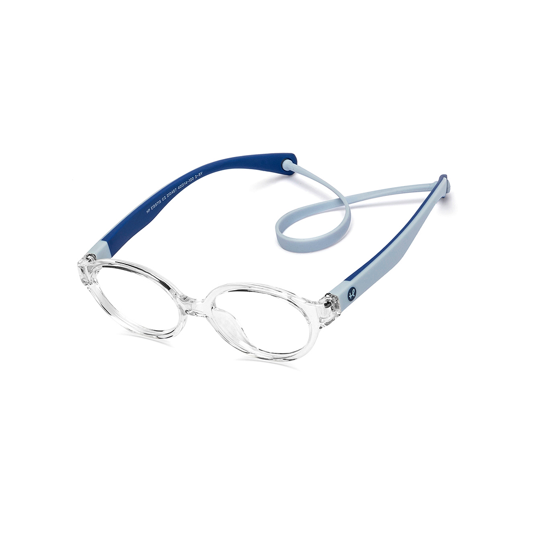 Hooper Online Crystal Transparent Full Rim Round left side