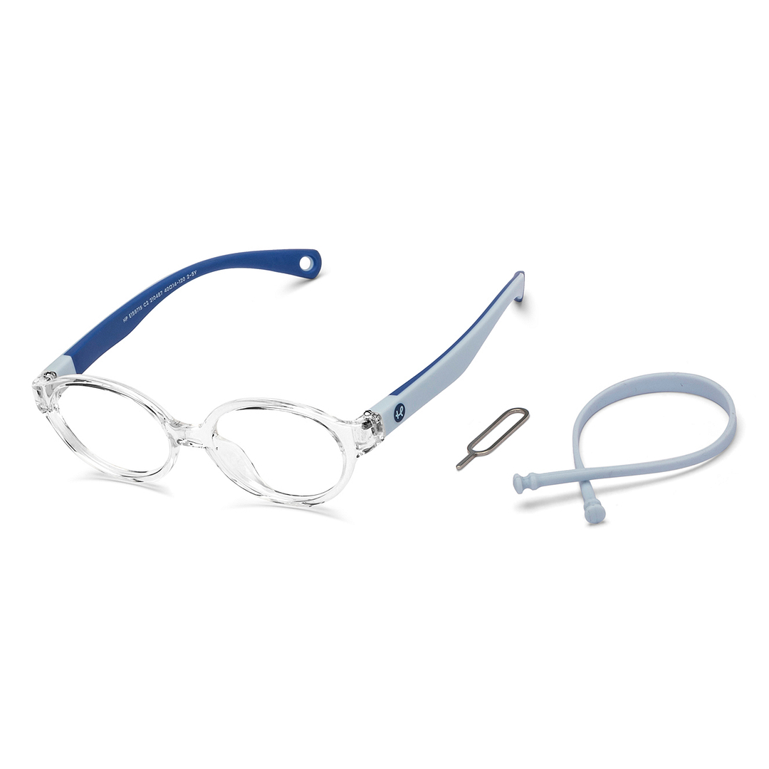 Hooper Online Crystal Transparent Full Rim Round right side