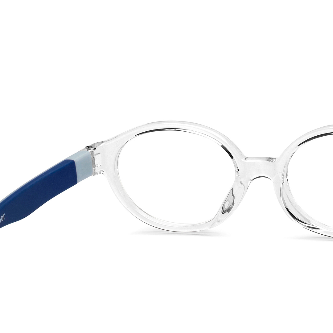 Hooper Online Crystal Transparent Full Rim Round right side