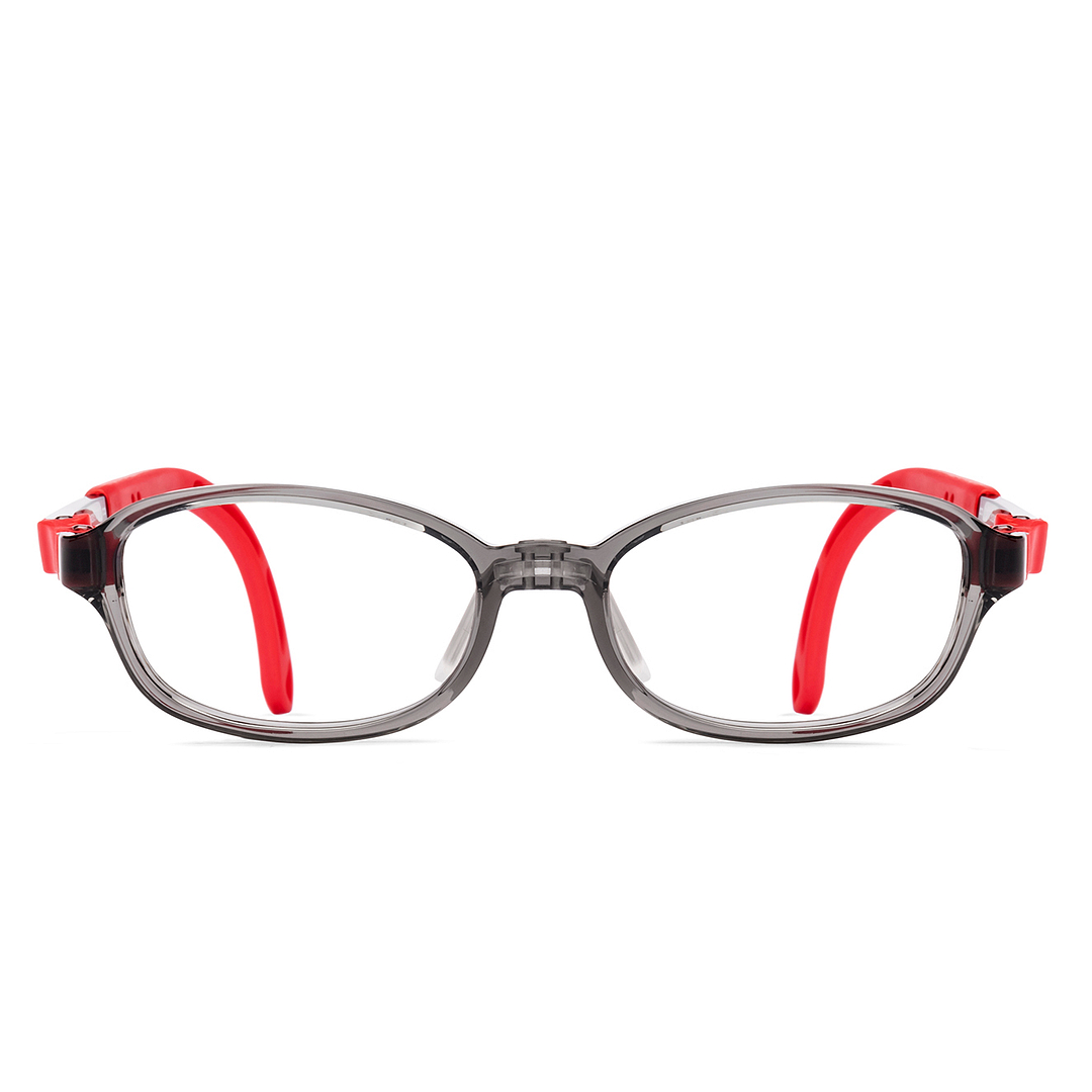 Hooper Gray Transparent Full Rim Rectangle right side
