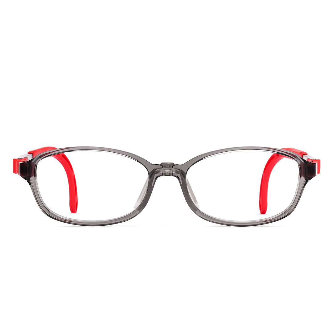 Hooper Gray Transparent Full Rim Rectangle right side