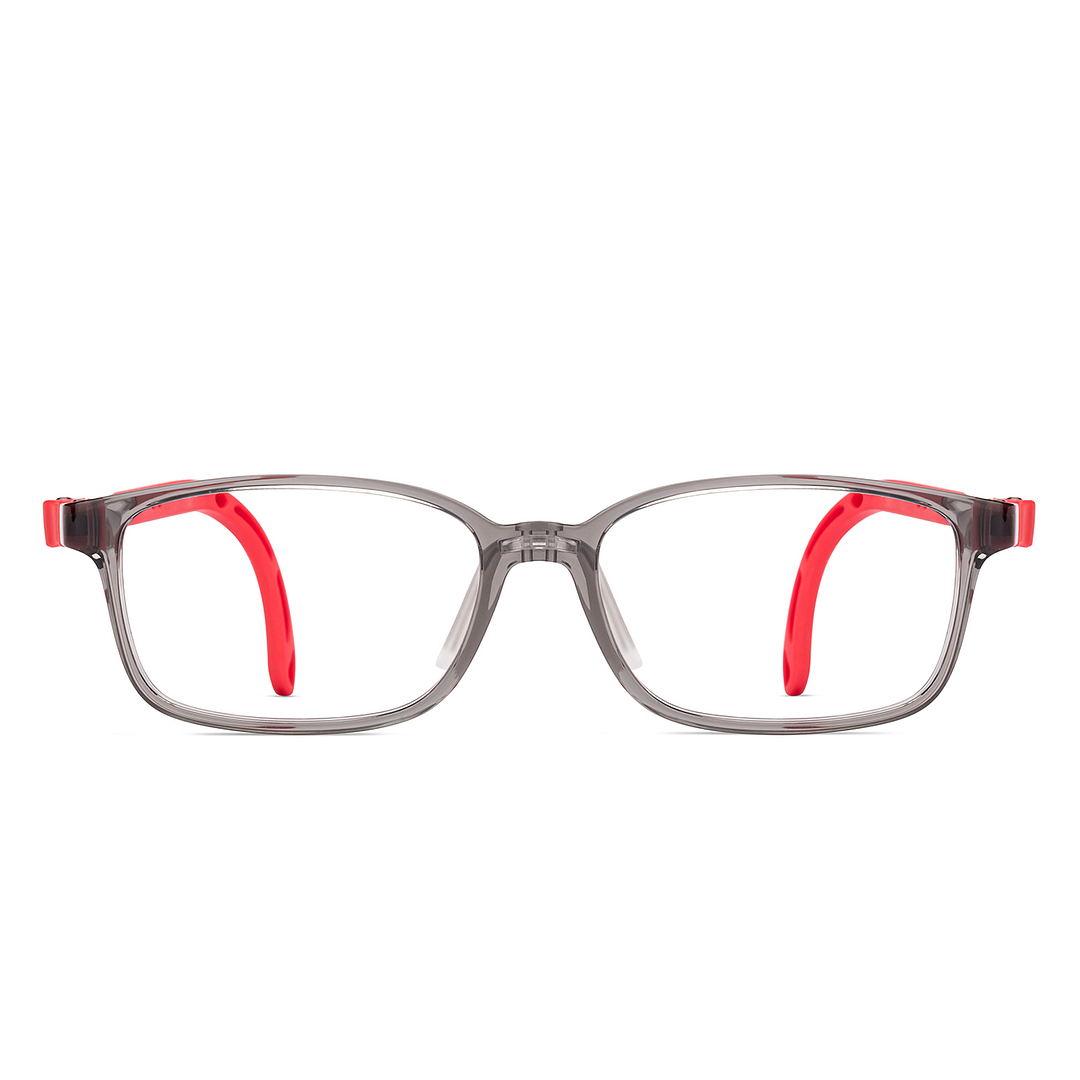 Hooper Gray Transparent Full Rim Rectangle right side