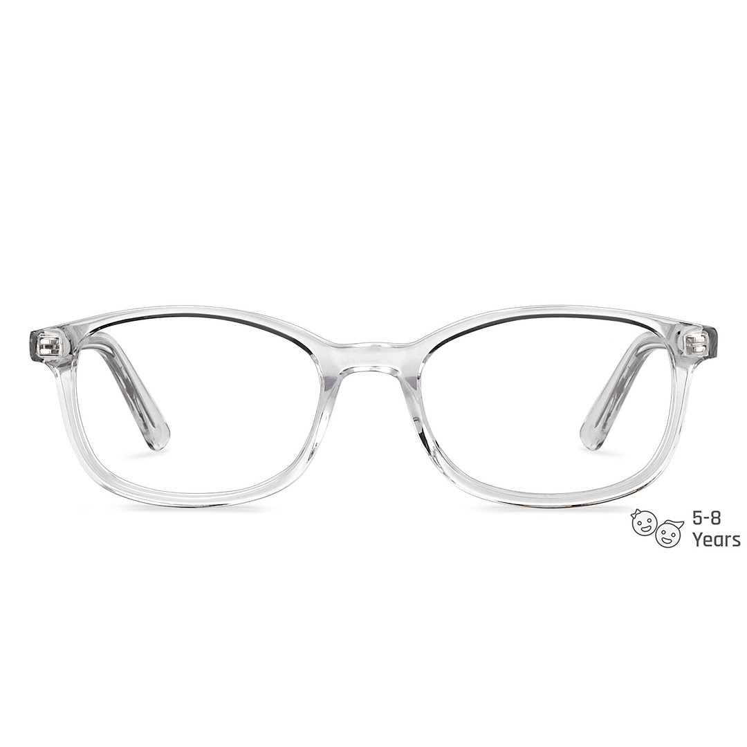 Hooper Online Crystal Transparent Full Rim Rectangle left side