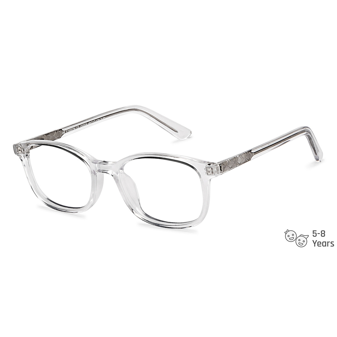 Hooper Online Crystal Transparent Full Rim Rectangle left side