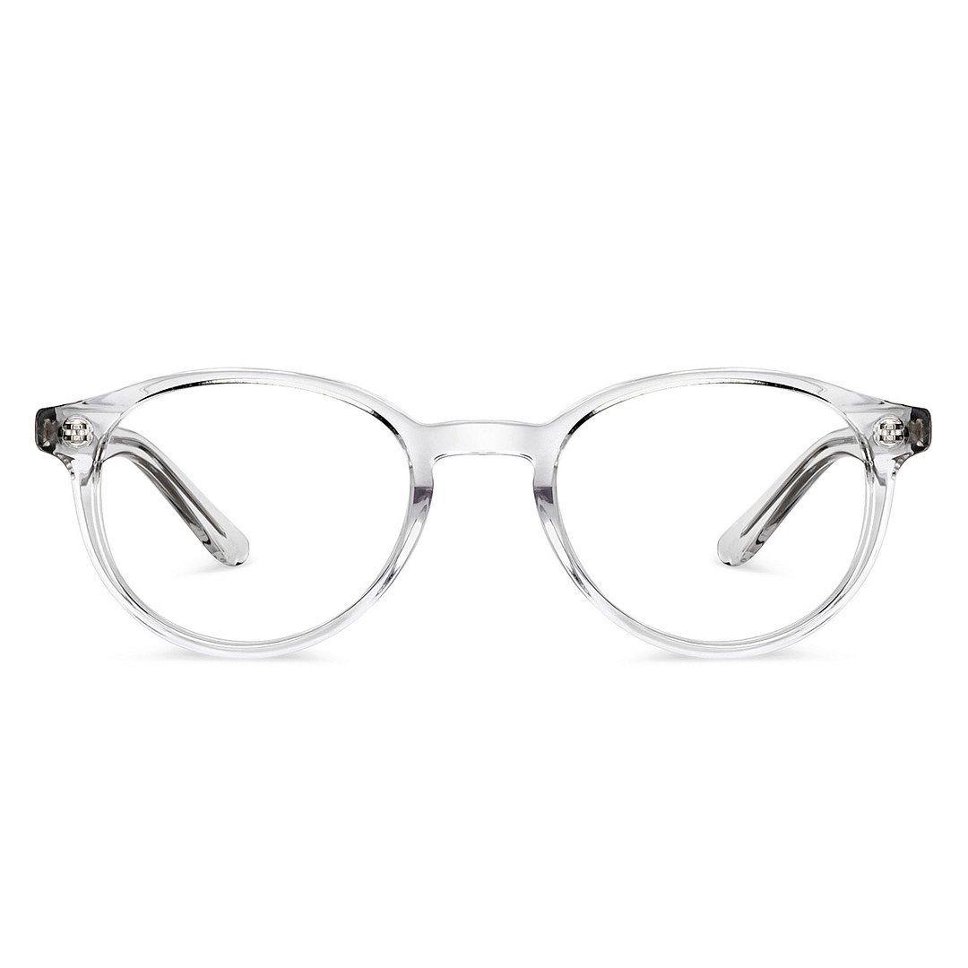 Hooper Online Crystal Transparent Full Rim Round right side