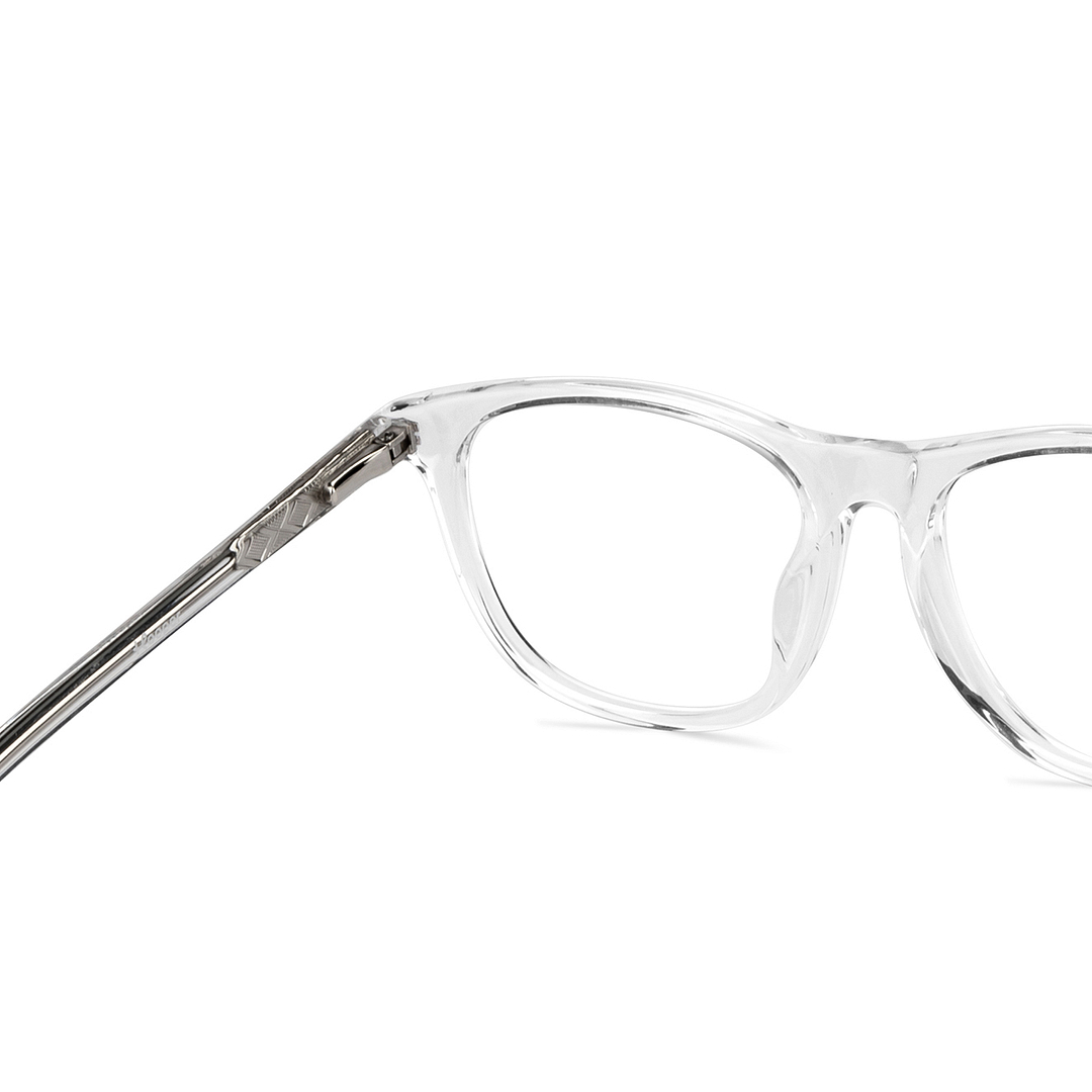 Hooper Online Crystal Transparent Full Rim Square right side