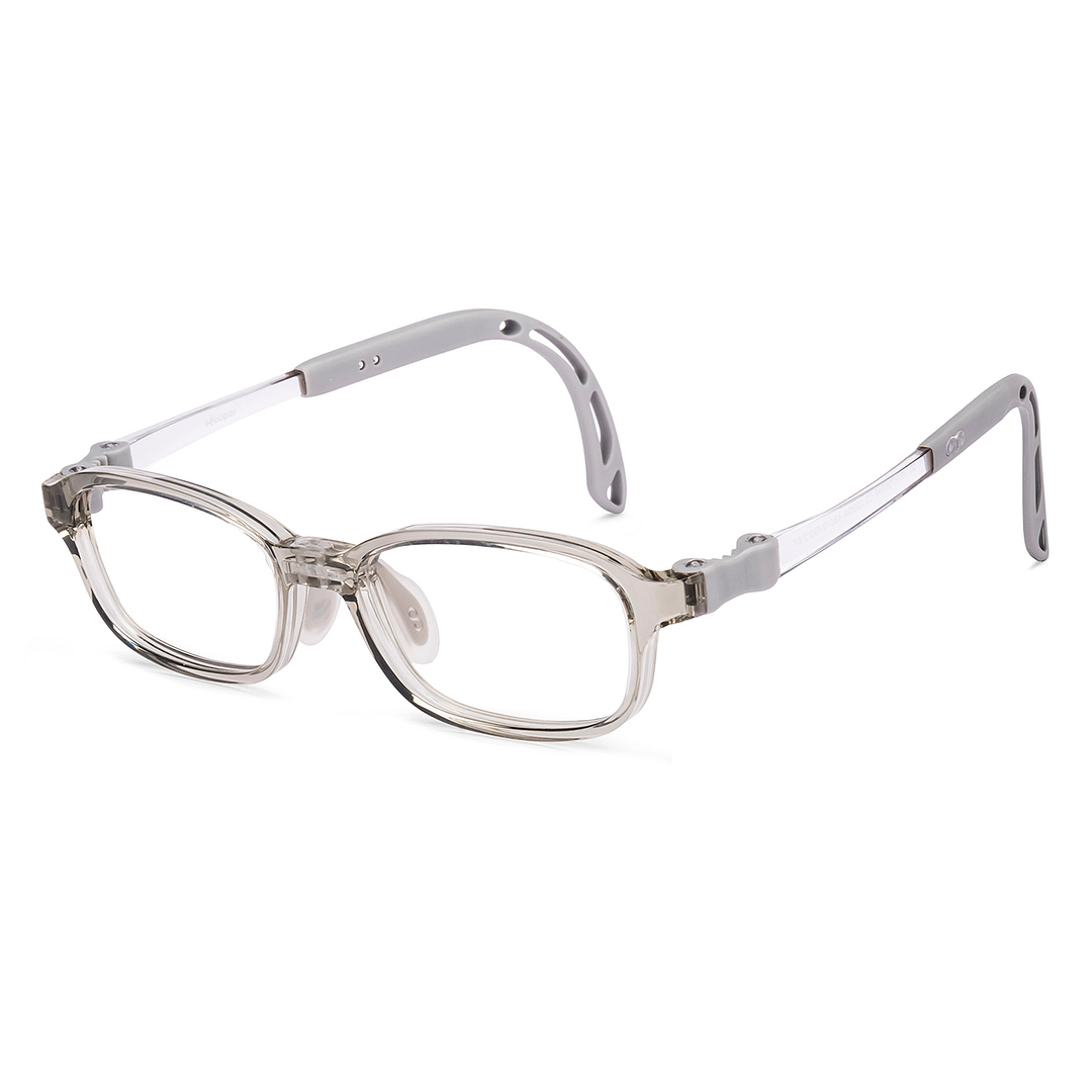 Hooper Green Transparent Full Rim Rectangle left side