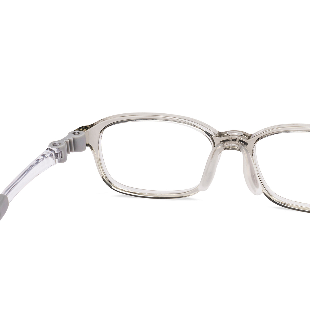 Hooper Green Transparent Full Rim Rectangle right side