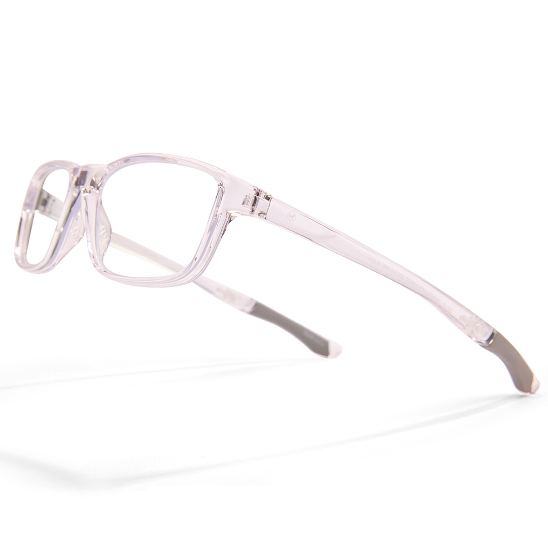 Hooper Online Crystal Transparent Full Rim Rectangle right side