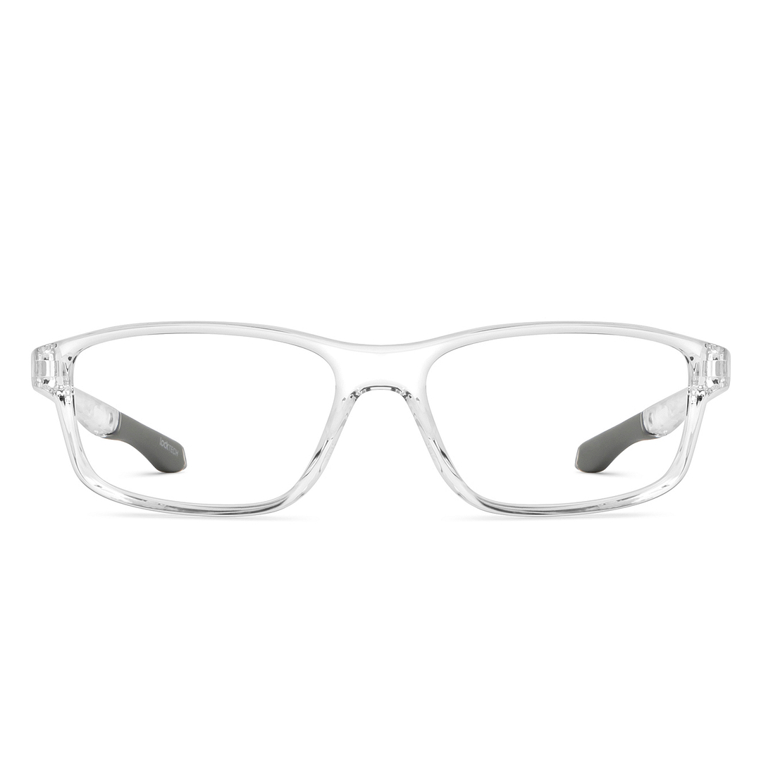 Hooper Online Crystal Transparent Full Rim Rectangle right side
